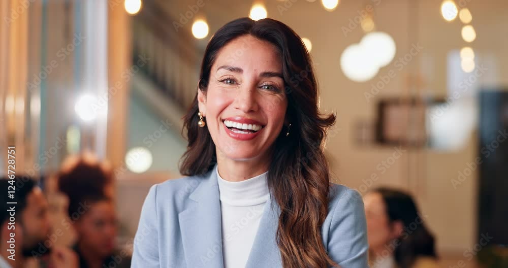 Happy, face and businesswoman in office with confidence in career growth for creative project. Smile, portrait and professional female public relations manager with pride for company development. Happy, face and businesswoman in office with confidence in career growth for creative project. Smile, portrait and professional female public relations manager with pride for company development.