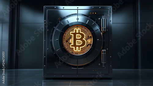 Bitcoin Vaul box safe photo