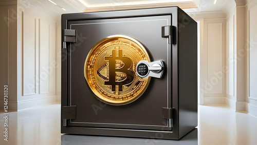 Bitcoin Vaul box safe photo