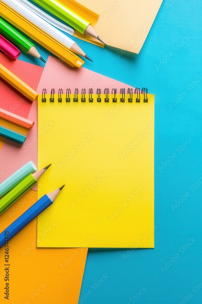A vibrant, interactive family planning board with a calendar and chore lists. A vibrant, interactive family planning board with a calendar and chore lists.