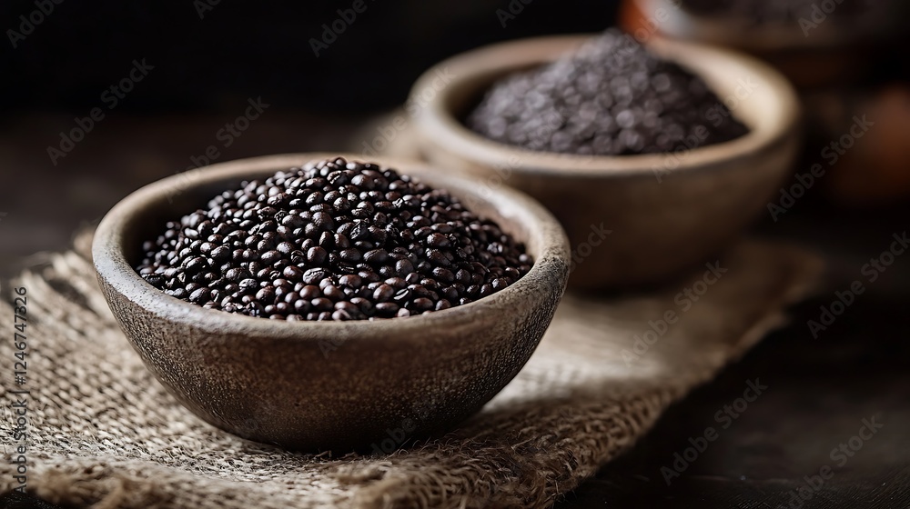Delicious mocha chia bean custard that twice in sweetness Delicious mocha chia bean custard that twice in sweetness