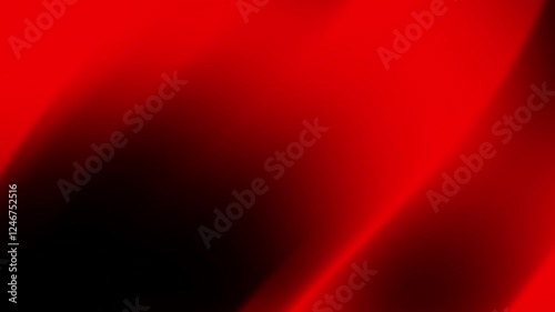 A smooth, abstract red gradient background with dynamic curves.