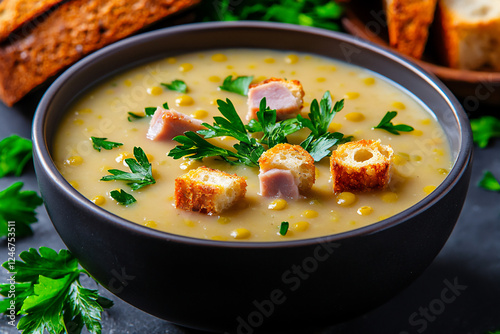  split pea and ham soup photo