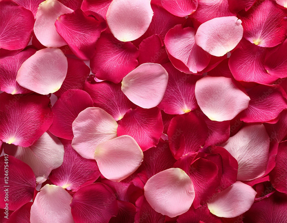Obraz premium rose petals background