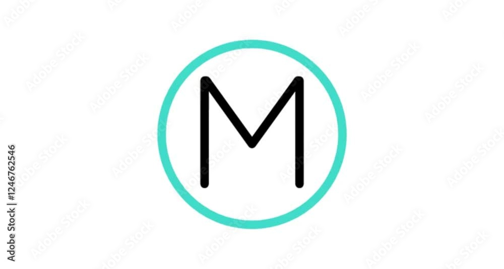 M Circle button animation videos M Circle button animation videos