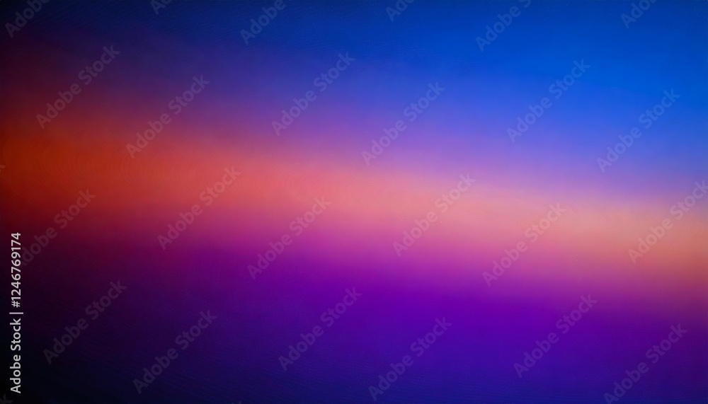 Naklejka premium Vibrant gradient of blue and orange hues