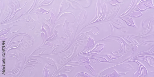 A delicate lilac abstract background with floral-inspired patterns subtly etched into the soft gradient, giving a refined and elegant aesthetic. photo