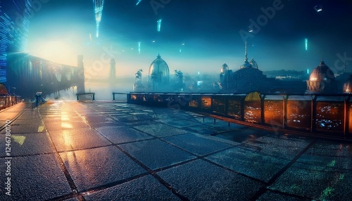 moscow kremlin at night