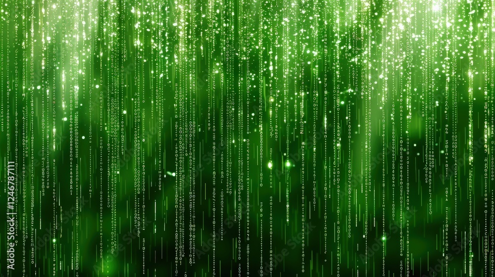 A vibrant green background with cascading lines and sparkling effects, evoking a digital or matrix-like aesthetic. A vibrant green background with cascading lines and sparkling effects, evoking a digital or matrix-like aesthetic.