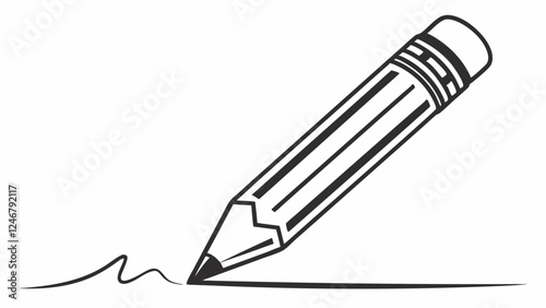 pencil and eraser