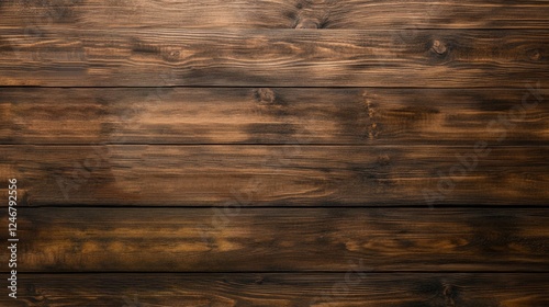 Wallpaper Mural Dark brown wooden background with rich texture and natural grain patterns for design and photography use Torontodigital.ca