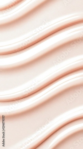 Creamy Waves: Abstract imag...