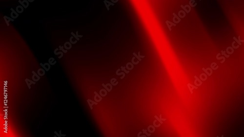 Abstract red and black gradient background with smooth curves.