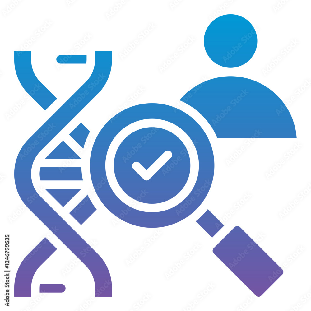 Dna Test Icon Dna Test Icon