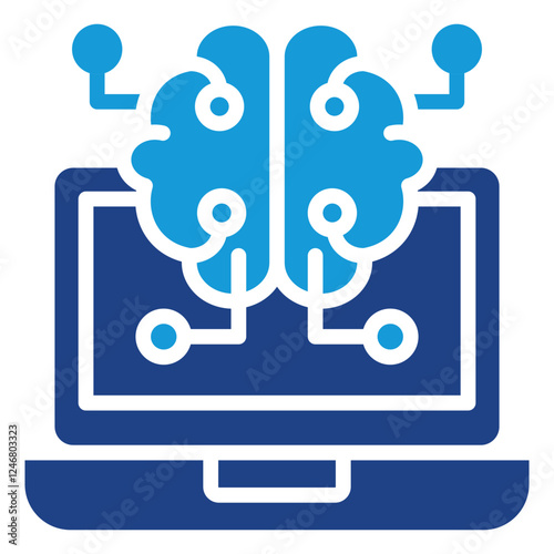 Brain Computer Interface Icon
