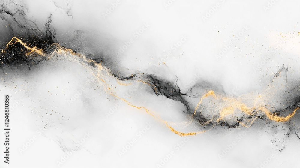 Fototapeta premium Biały ekskluzywny marmur, delikatny wzór, dekoracja płytka generative ai