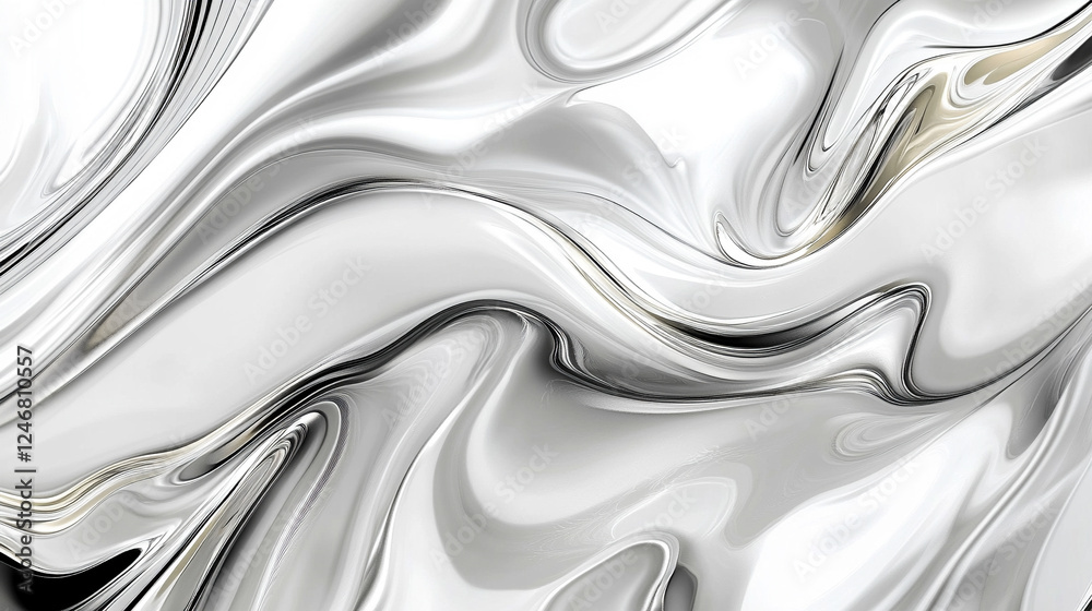 Fototapeta premium Biały ekskluzywny marmur, delikatny wzór, dekoracja płytka generative ai
