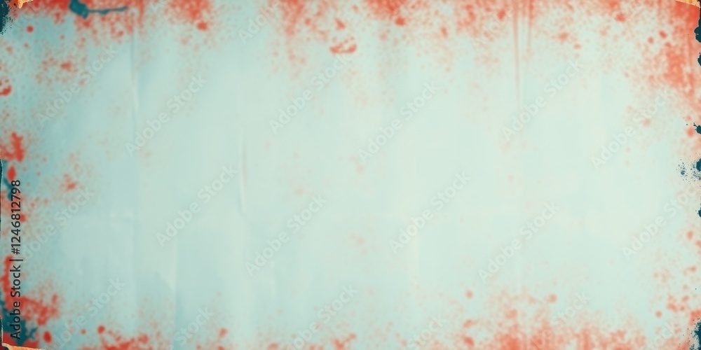 Fototapeta premium Abstract Pastel Background with Distressed Edges and Scattered Spots