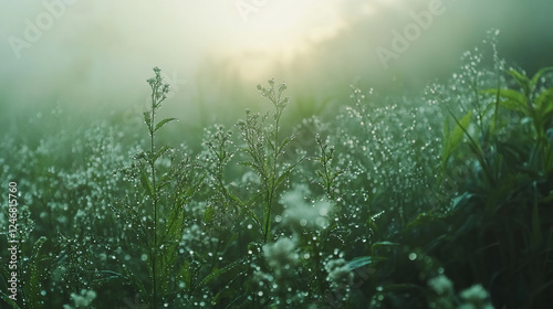 Misty Morning Meadow