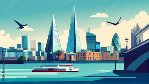 The Shard- London’s Tallest Building in the Cityscape