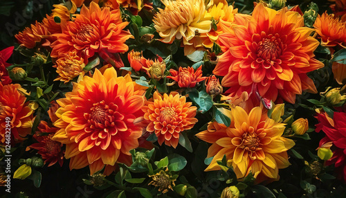 Striking Bold Bright Floral