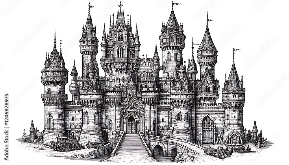 Majestic Castle: A Fantasy Fortress Majestic Castle: A Fantasy Fortress