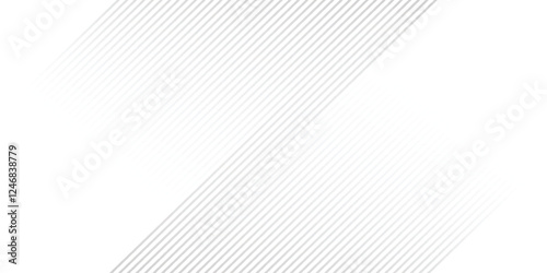 Slant line halftone gradation texture. Fading diagonal stripe gradient background. Black oblique pattern backdrop. Vanishing thin parallel line wallpaper for overlay