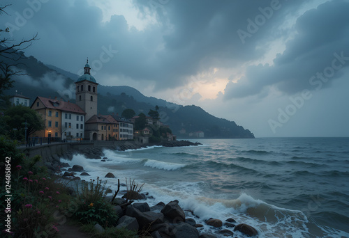 Building with sea view