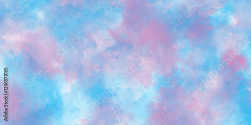 Soft and vibrant watercolor background blending delicate hues, abstract textures, artistic brushstrokes, dreamy gradients, perfect for creative projects, digital designs, print media, and artistic.
