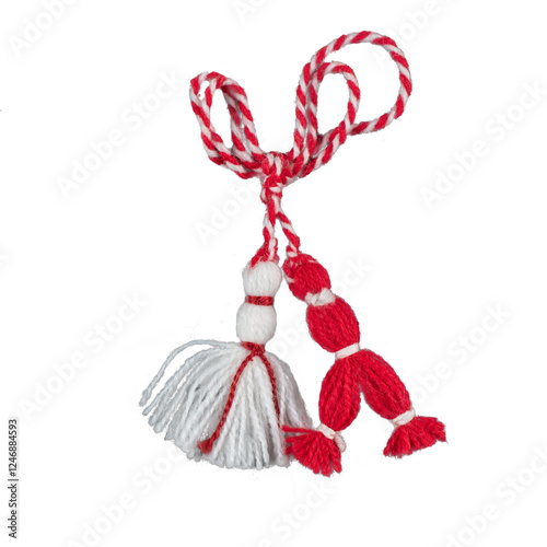 Bulgarian martenitsa - Pizho & Penda. PNG photo