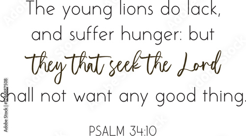 Encouraging Bible verse scripture vector illustration