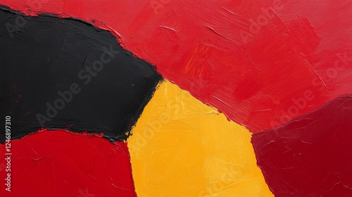 Vivid Warm Explosion: A Celebration of Red and Yellow Colors