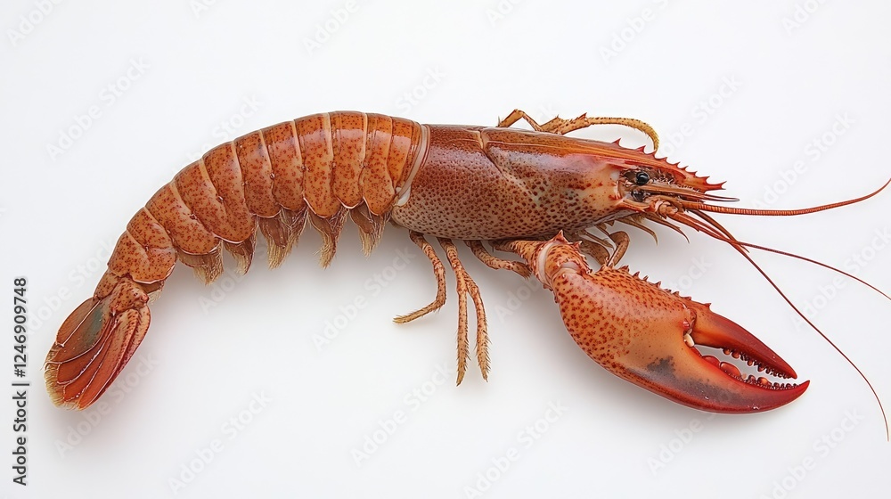 Gilled seafood with white background image Gilled seafood with white background image
