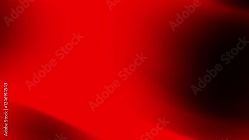 Abstract red and black gradient design with smooth flowing shapes.
