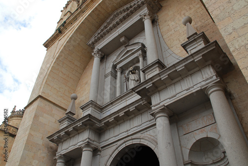 cathedral in segovia in spain