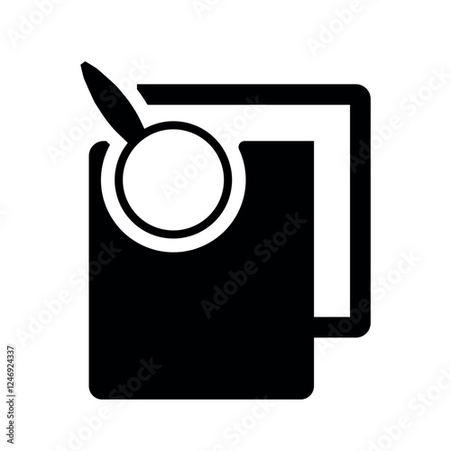Document explore icon.
