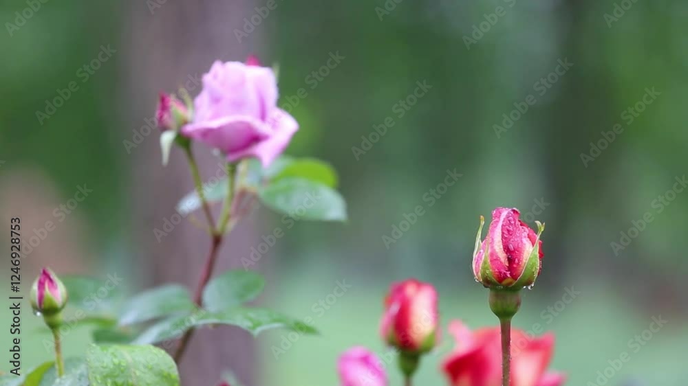 Beautiful spring flowers blooming in a serene natural environment with vibrant colors and lush greenery Beautiful spring flowers blooming in a serene natural environment with vibrant colors and lush greenery