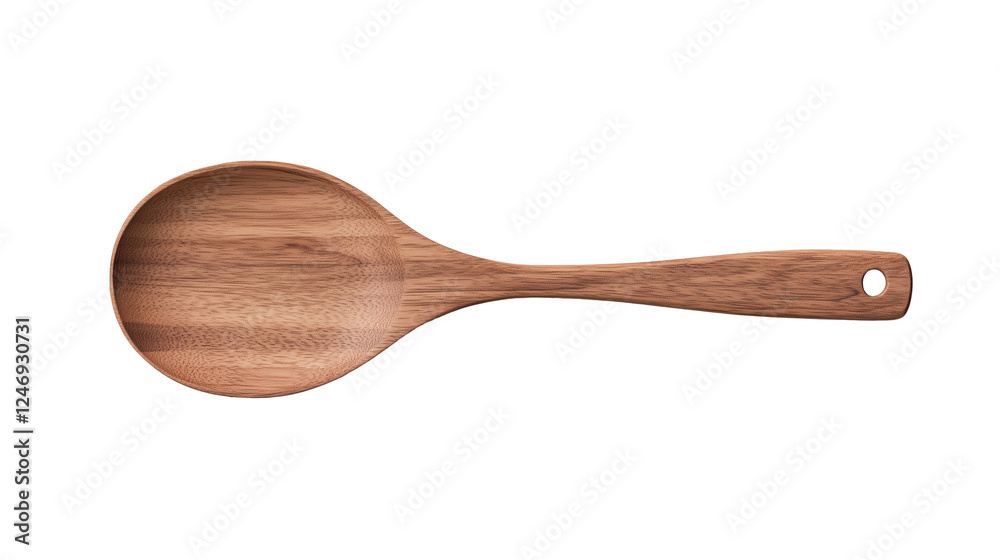 natural wood spoon with visible grain texture natural wood spoon with visible grain texture