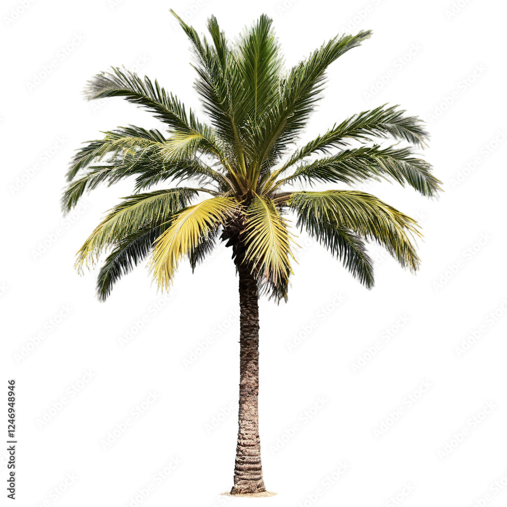 Fototapeta premium palm tree isolated on transparent background