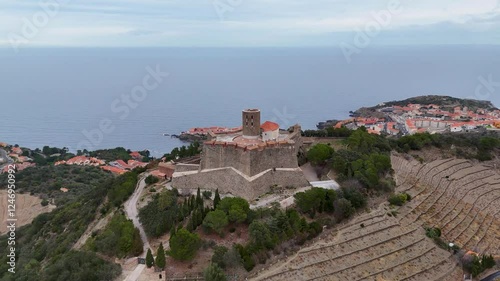 Fort Saint Elme is a military fort constructed under the reign of Charles V located near Collioure, France.