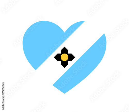 Flag of Madison city, Wisconsin, US