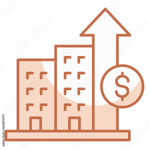 Property Development  Icon Element For Design