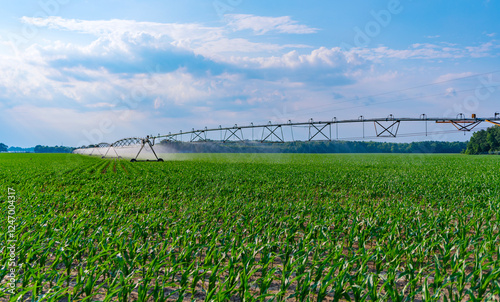 Принти на полотні Drip irrigation system
