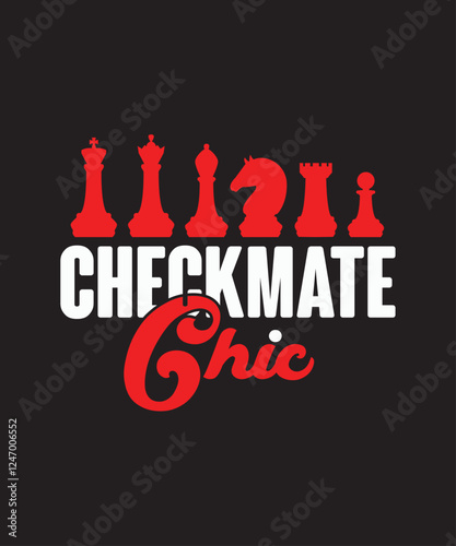 Chess quote typography design graphic Chess design download from adobe stock