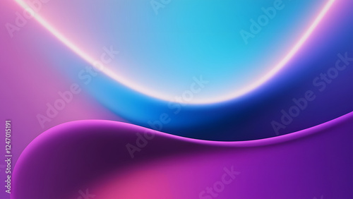 abstract purple background with waves