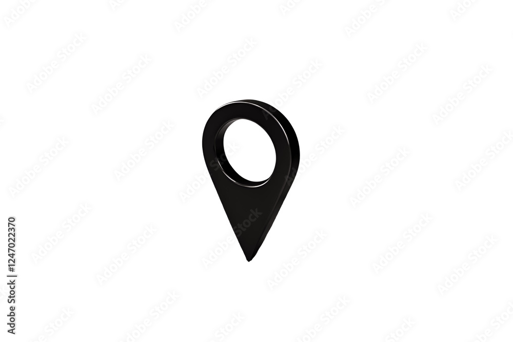 Red Map Pin on White Background – 3D Icon for Business or Travel Themes
Red Map Pin on White Background – 3D Icon for Business or Travel Themes