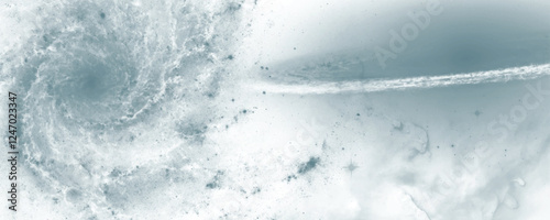 Ethereal and Dreamlike Space Scene Depicting the Beautiful and Mysterious Depths of the Universe
