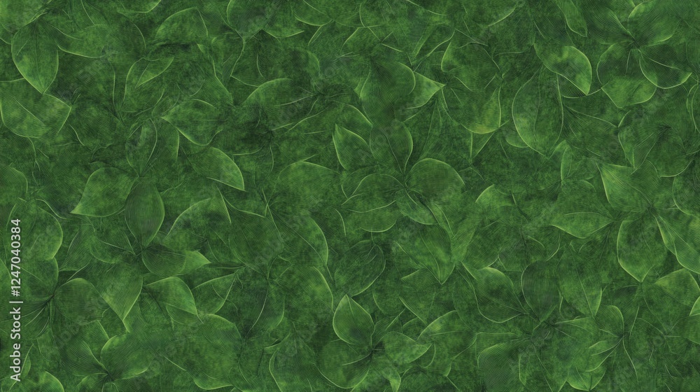 Green leaves create a vibrant textured background that evokes nature and freshness, ideal for design projects. Green leaves create a vibrant textured background that evokes nature and freshness, ideal for design projects.
