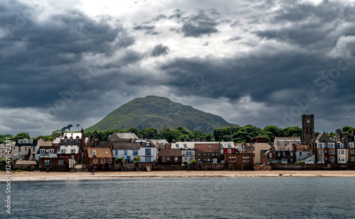 Picturesque Atlantic Coast Near North Berwick In East Lothian In Scotland, UK