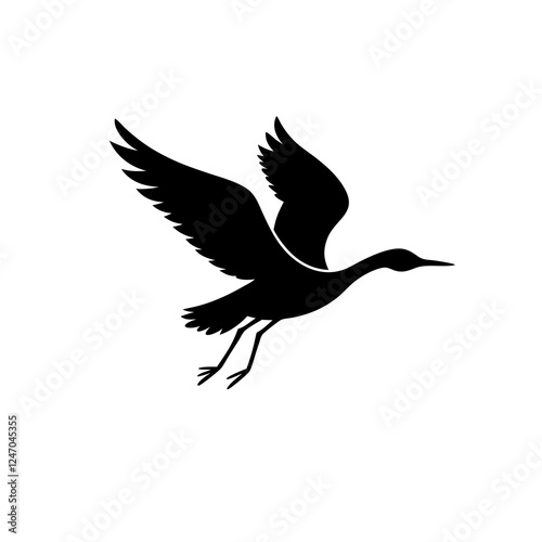 vector illustration of a bird